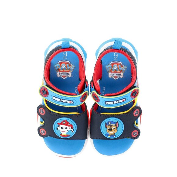 NEW Paw Patrol Toddler Boys Light-Up Sandals 8 - Picture 2 of 9
